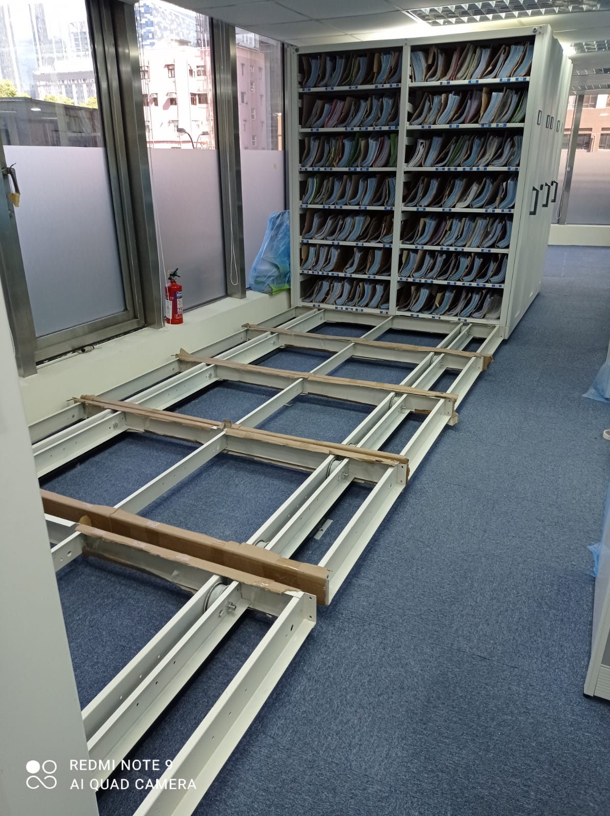 推柜,活動文件柜,活動儲物柜,密集檔案柜,攪攪柜,路軌柜,Mobile Filing Cabinet