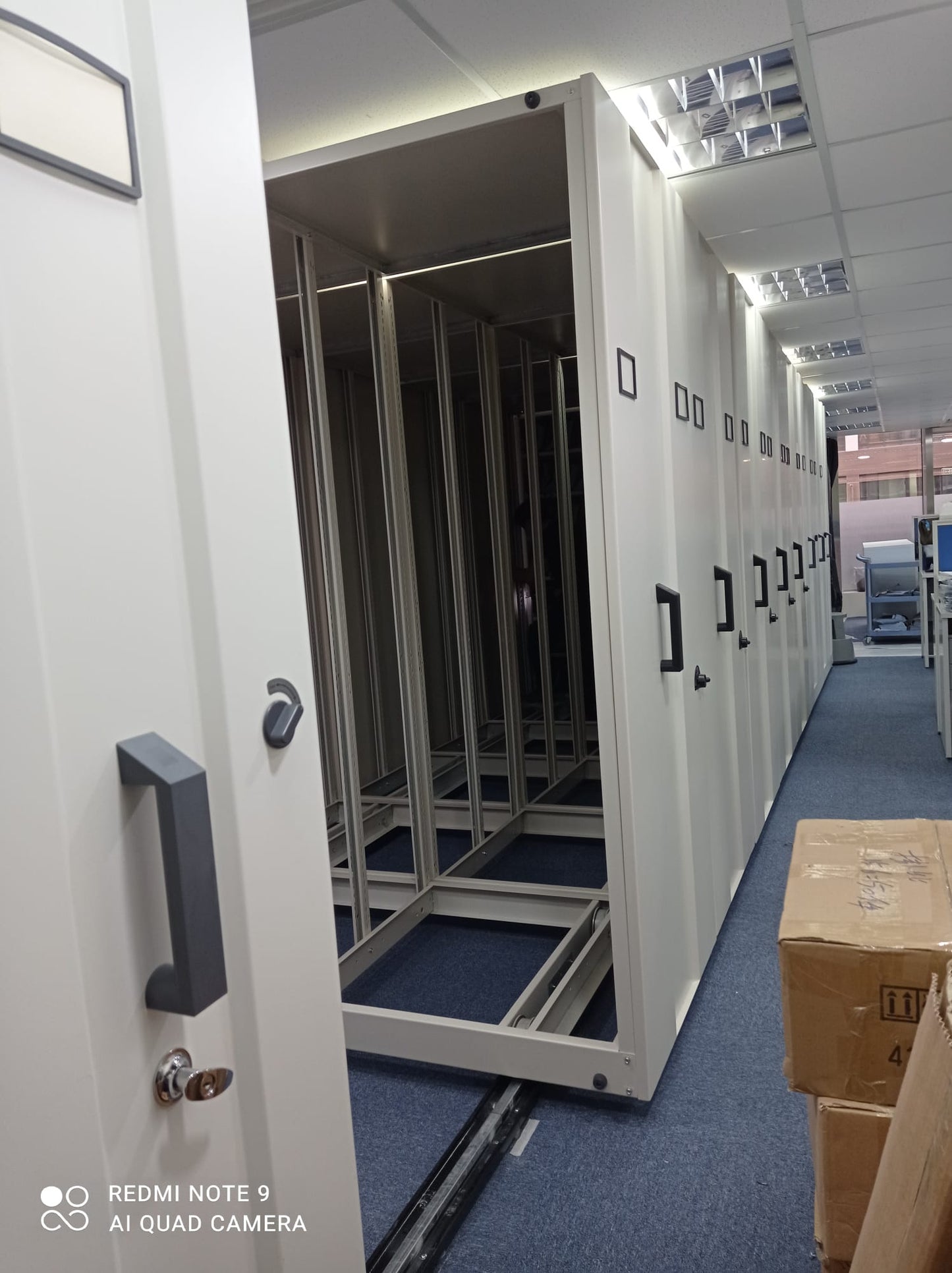 推柜,活動文件柜,活動儲物柜,密集檔案柜,攪攪柜,路軌柜,Mobile Filing Cabinet