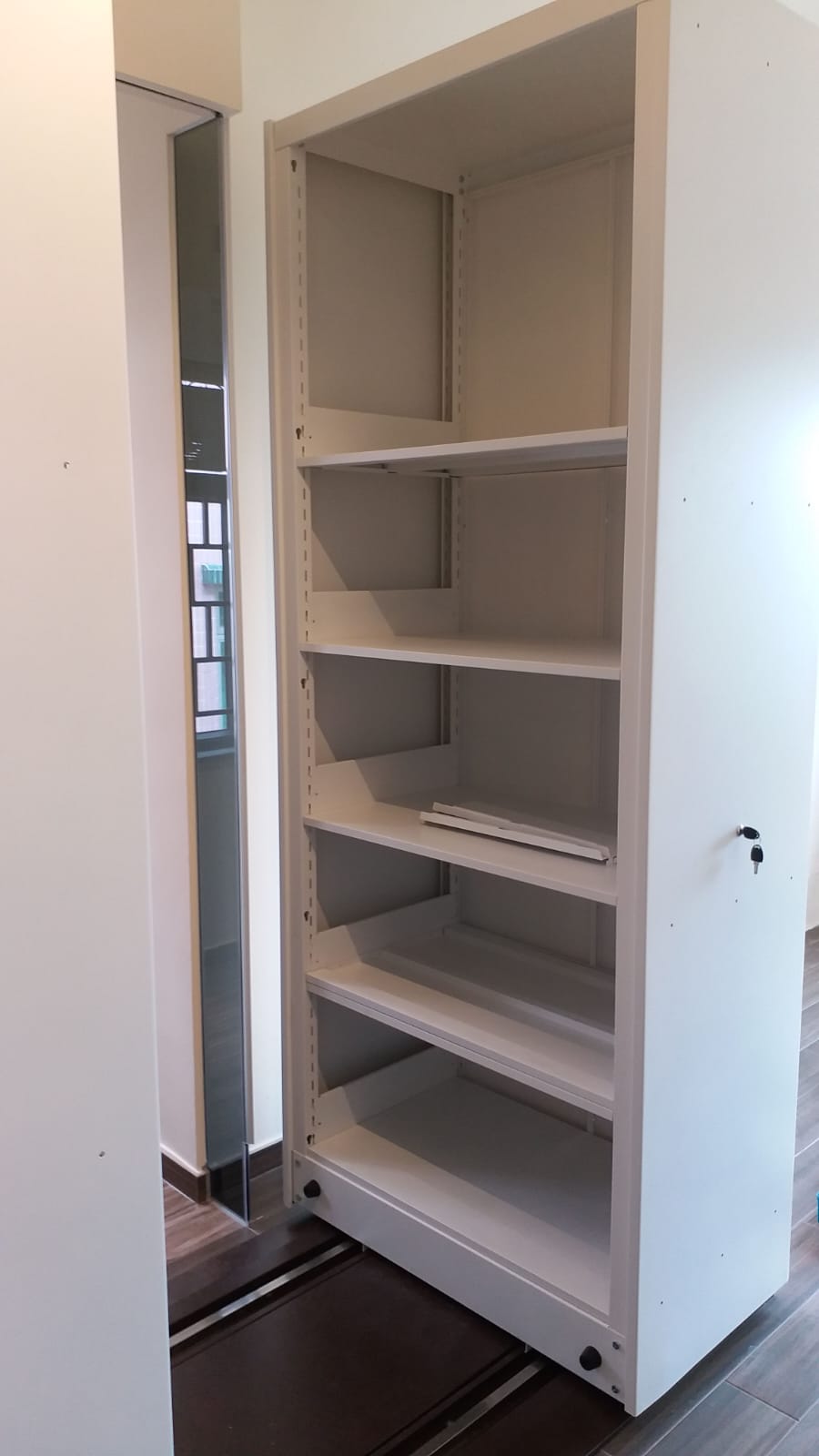 推柜,活動文件柜,活動儲物柜,密集檔案柜,攪攪柜,路軌柜,Mobile Filing Cabinet