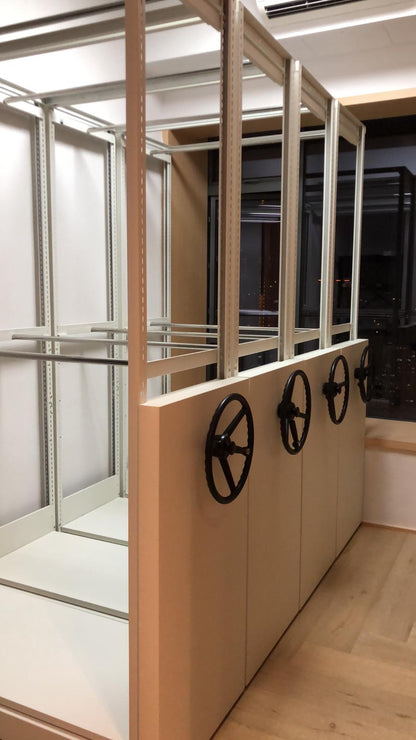 推柜，活動文件柜，活動儲物柜，密集檔案柜，攪攪柜，路軌柜，Mobile Filing Cabinet
