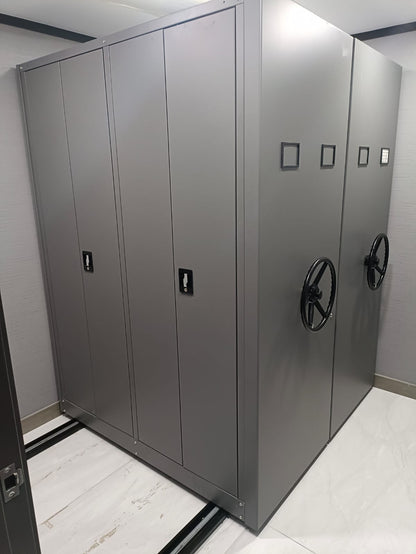推柜，活動文件柜，活動儲物柜，密集檔案柜，攪攪柜，路軌柜，Mobile Filing Cabinet