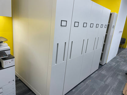推柜，活動文件柜，活動儲物柜，密集檔案柜，攪攪柜，路軌柜，Mobile Filing Cabinet